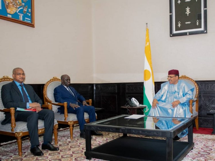 Audience entre le Président de la République du Niger et le Secrétaire Exécutif du Conseil de l'Entente