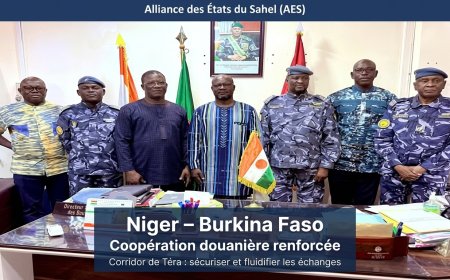 AES : Niger et Burkina Faso renforcent leur coopération douanière sur le corridor de Téra