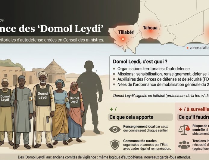 Niger : les "Domol Leydi" entrent en scène, Niamey arme ses terroirs contre le jihadisme