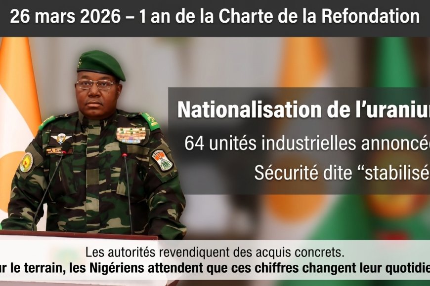 Niger : un an de Refondation, entre ruptures assumées et chantiers ouverts