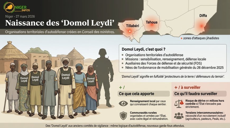Niger : les "Domol Leydi" entrent en scène, Niamey arme ses terroirs contre le jihadisme