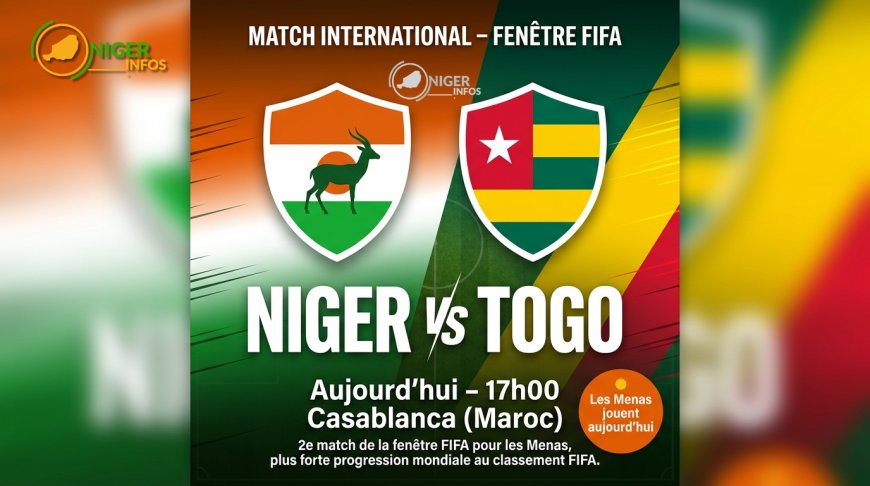 Amical Niger-Togo : les Menas de Badou Zaki à l'heure du bilan à Casablanca
