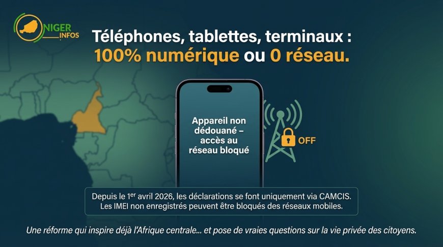 Cameroun : un téléphone non déclaré, et vous n'avez plus de réseau