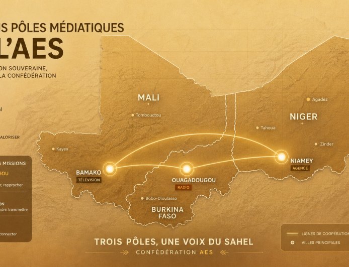 Agence de presse de l'AES : Niamey prend la main sur le récit du Sahel