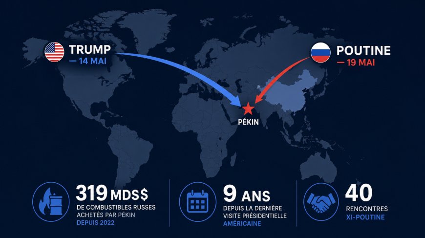 Pékin, carrefour du monde : quand Trump et Poutine se succèdent dans le bureau de Xi Jinping